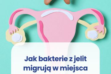 schemat osi jelitowo-pochwowej – związek mikroflory jelit z infekcjami intymnymi